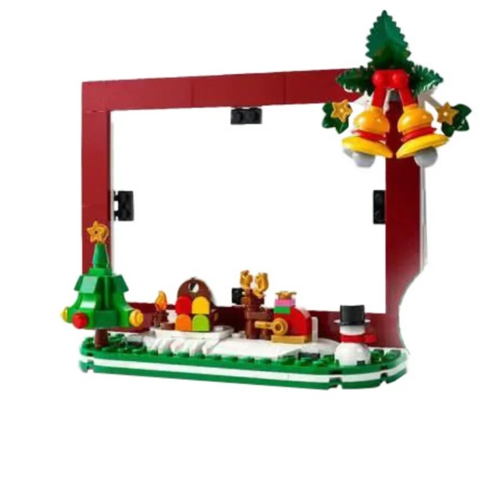 LEGO Christmas Picture Frame Set